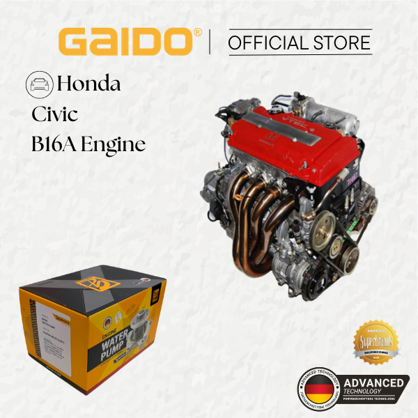 ปั้มน้ํา GAIDO Honda Civic B16A/Integra B16A