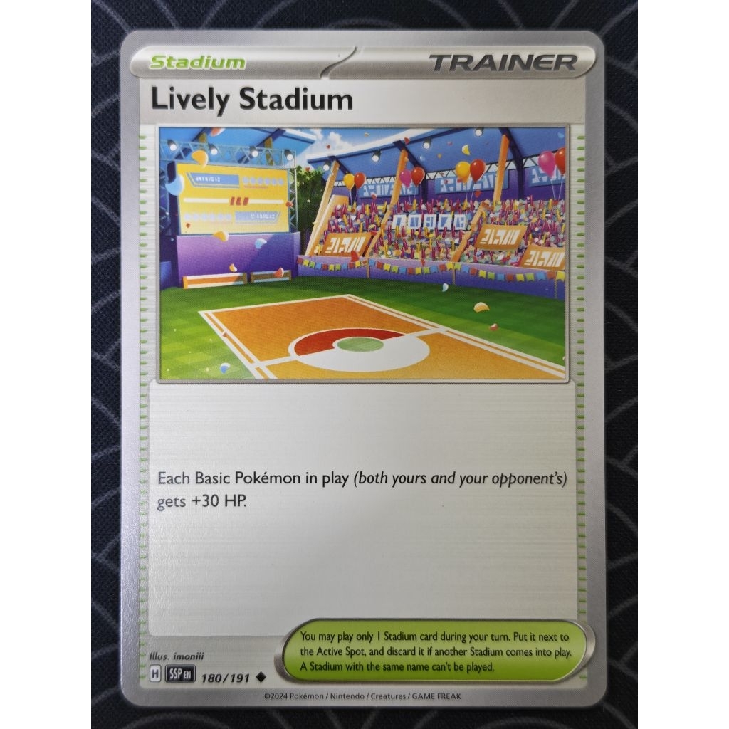 Lively Stadium 180/191 NA Trainer Stadium Card