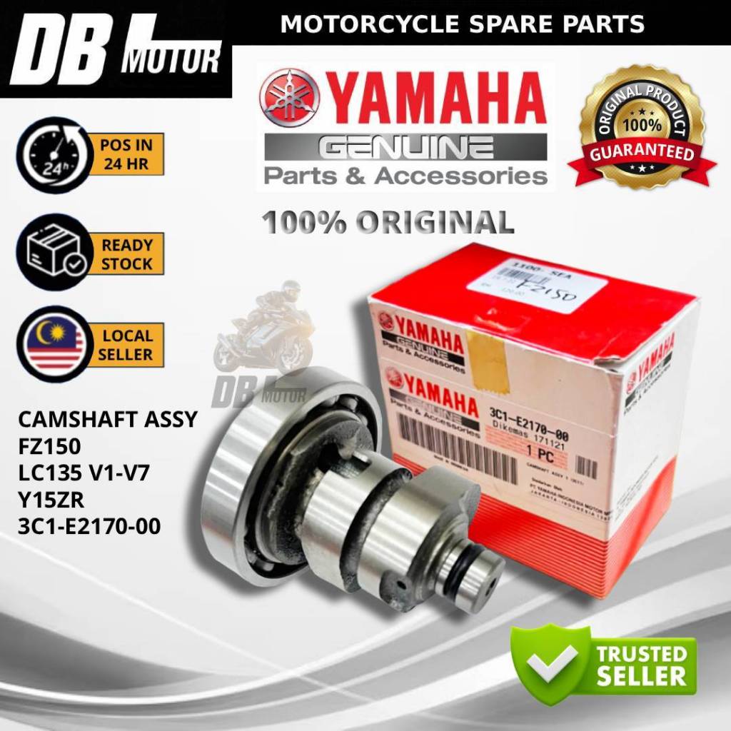 FZ150 LC135 V1 V2 V3 V4 V5 V6 V7 Y15ZR CAMSHAFT ASSY 3C1-E2205-00 CAM SHAFT