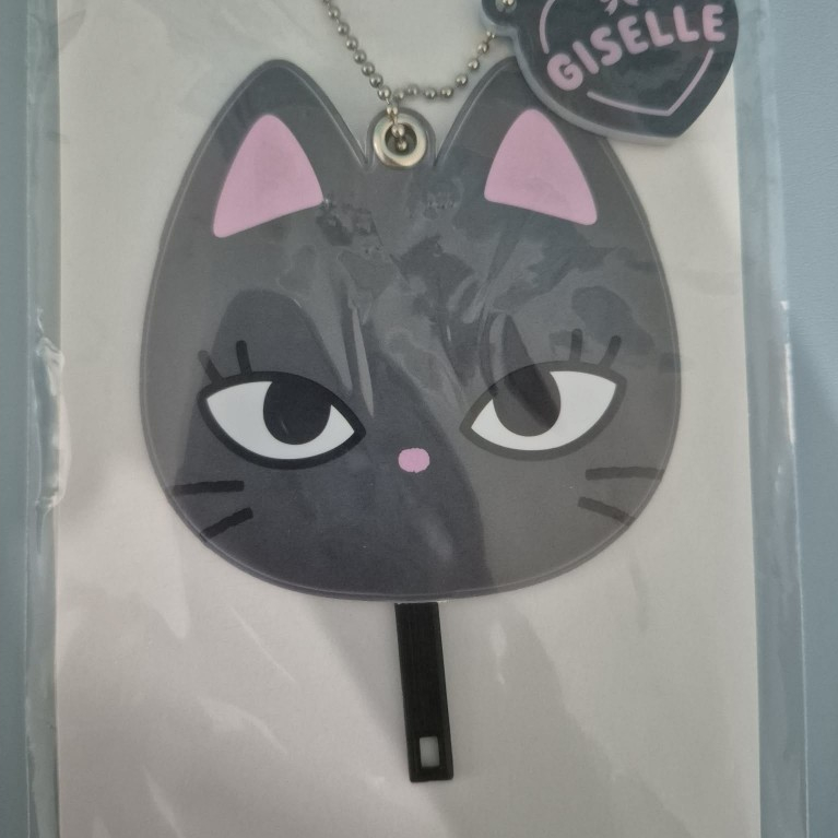 Aespa Aexis Line Online Kuji Goods - ที่ใส่กุญแจพัดลมขนาดเล็กรางวัล D