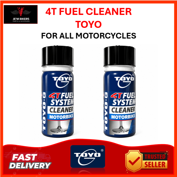 TOYO G 4T FUEL SYSTEM CLEANER MOTORCYCLE FUEL INJECTOR CLEANER MOTORCYCLE TOYO FUEL SYSTEM CLEANER
