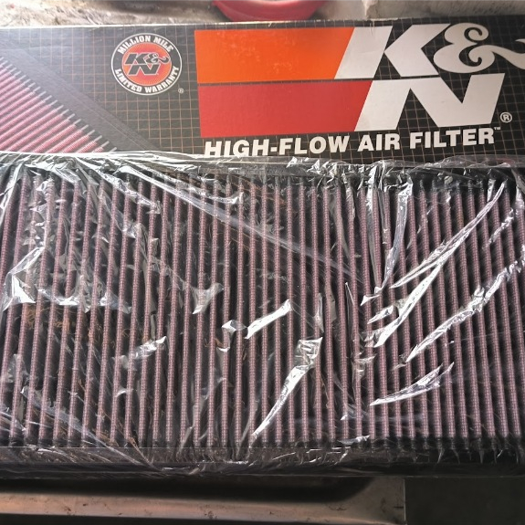 K&N 33-2888 กรองอากาศไหลสูง VW Golf GTI MK5 MK6 Audi A3 2.0T FSI TFSI Passat Golf MK5 gti 05