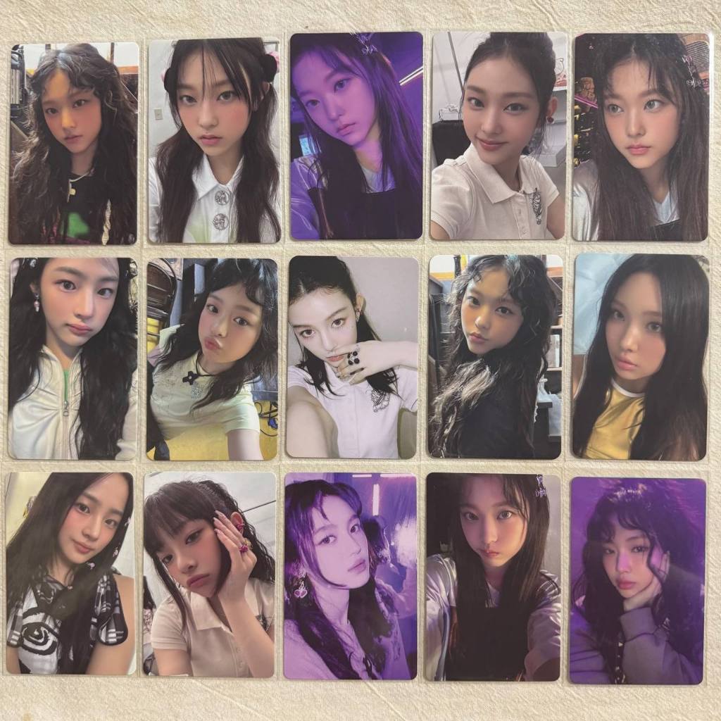 NewJeans NJZ 2nd EP Get Up Album Photocard - Minji Hanni Danielle Haerin Hyein