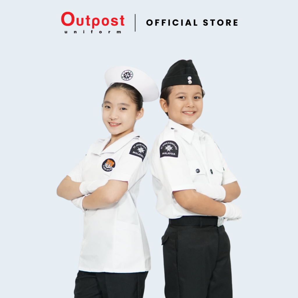 Outpost Accessories ชุดจูเนียร์ St John Cadet & Nurse / Aksesori Asas Kade Muda St John Ambulaans (S