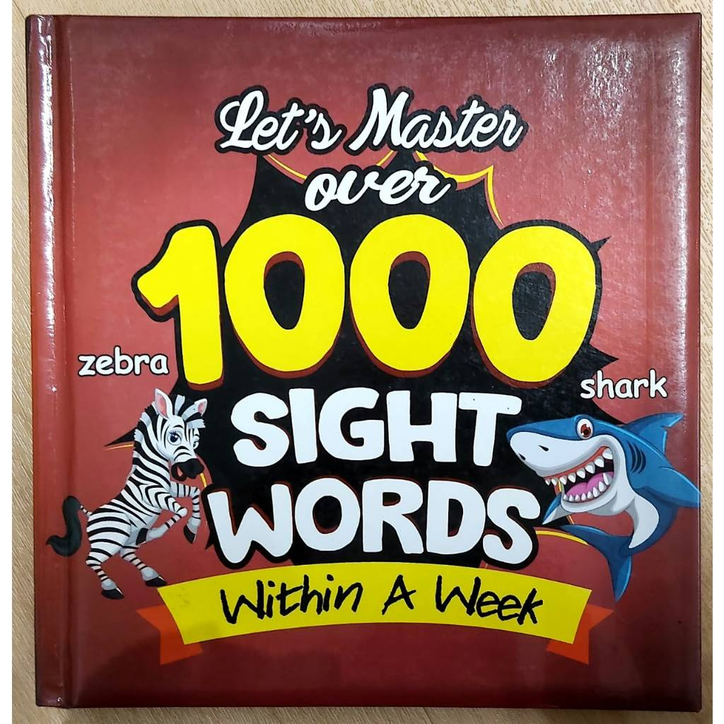 (MIND TO MIND)LETS MASTER OVER 1000 SIGHT WORDS WITHIN A WEEK (AGES:4-6)