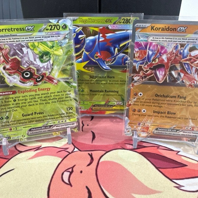 COMBO Hatterene VMAX + Kyurem VMAX + Melmetal VMAX