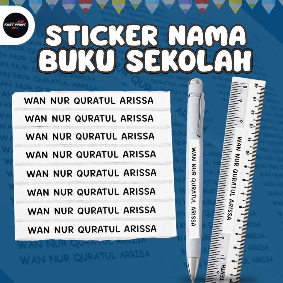 SCHOOL BOOK STICKERS, SCHOOL NAME STICKERS, SCHOOL STICKERS