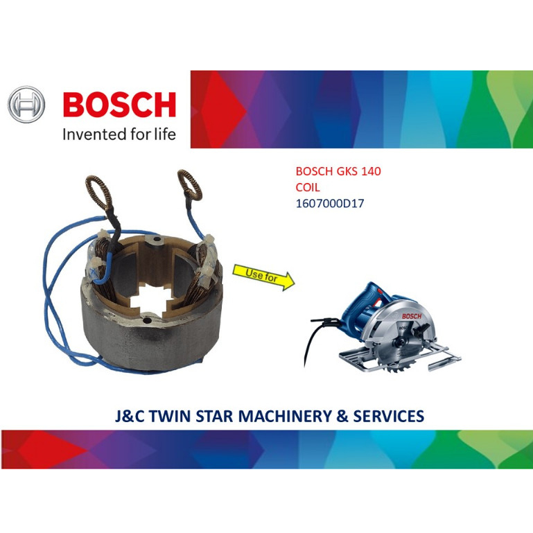 BOSCH GKS 140 COIL 1607 000 D17 *