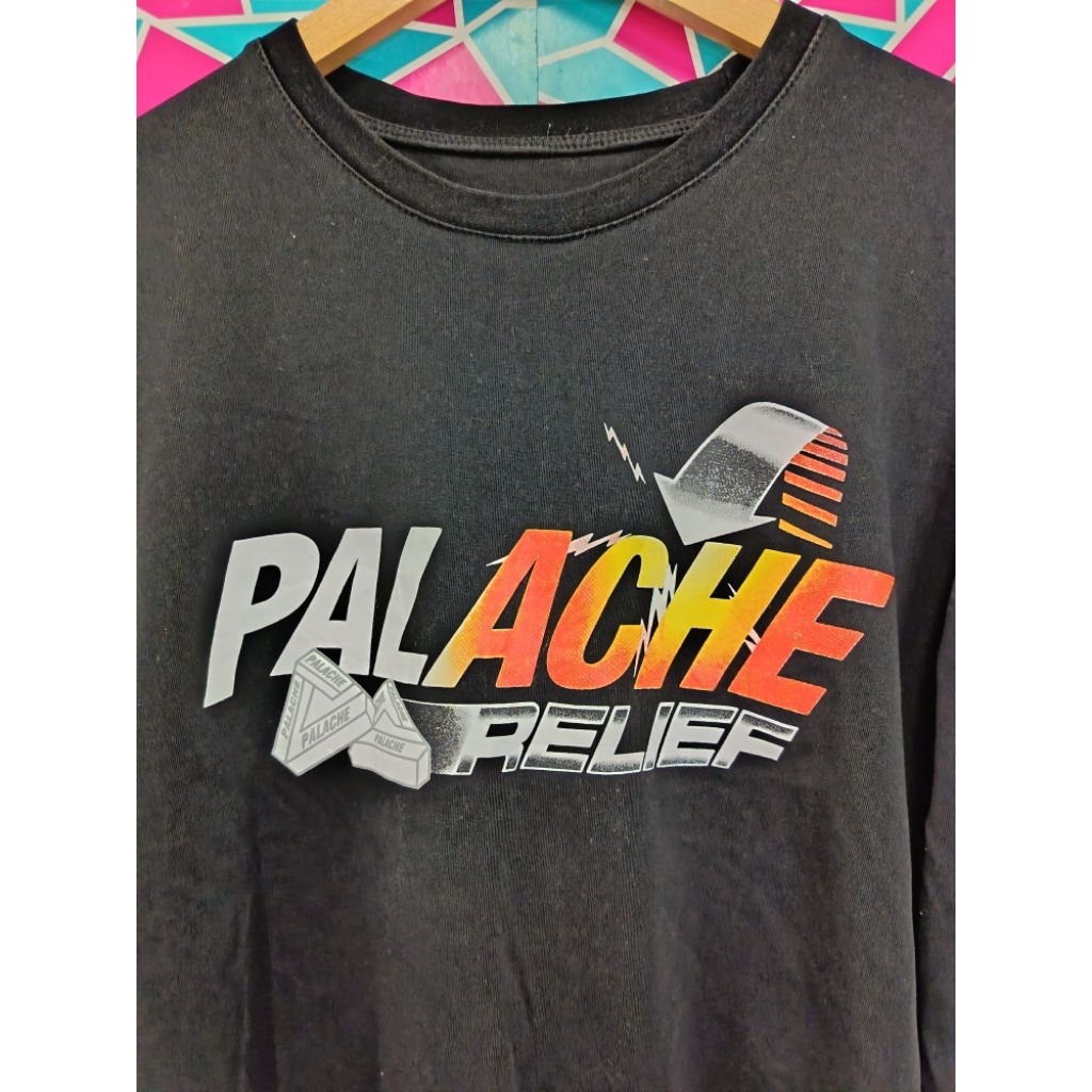PALACE SKATEBOARDS X เสื้อยืดแขนยาว
