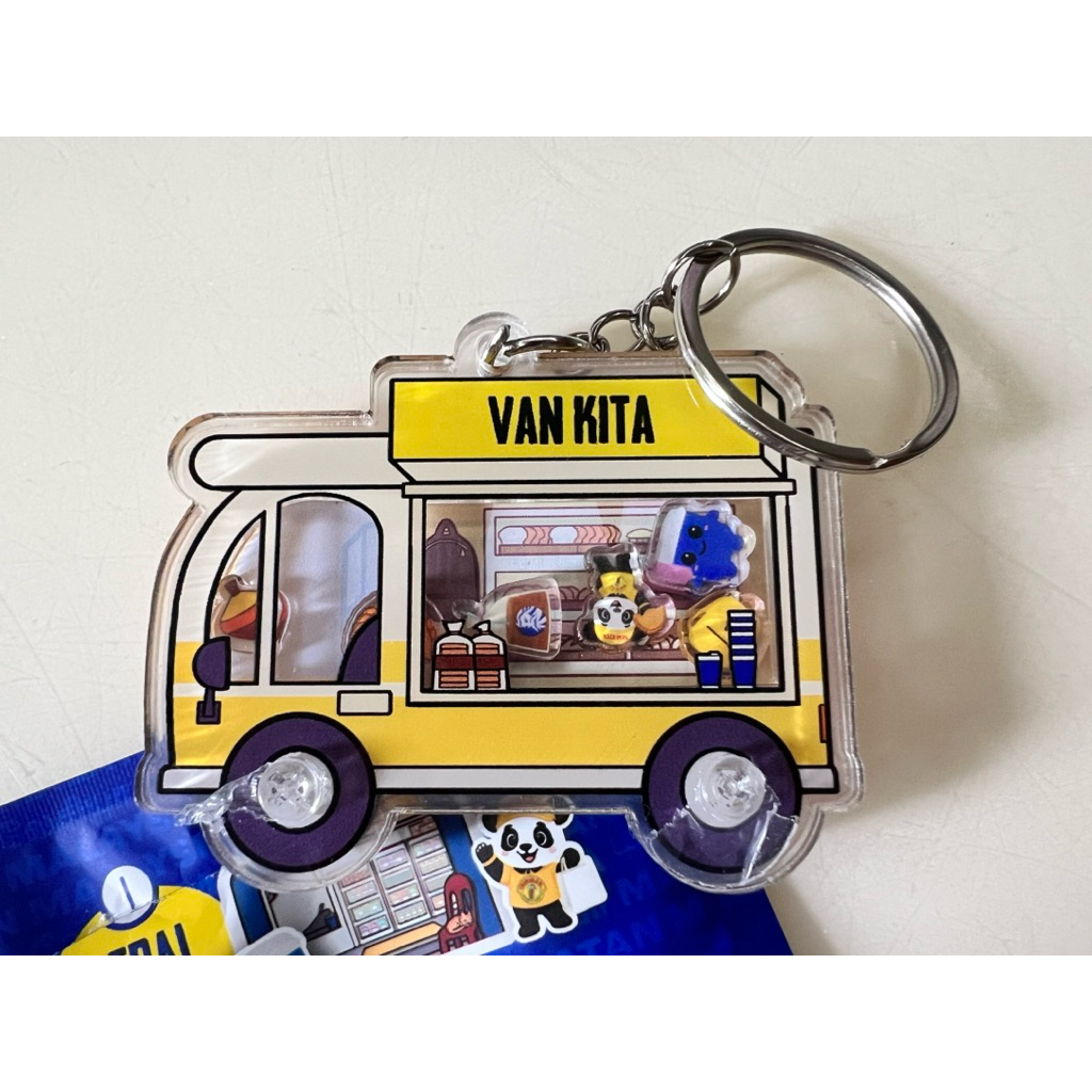 Zus Coffee DIY Key Chain Zus Kadai Kita Key Chain Van Kita Key Chain Kita-Kita Series