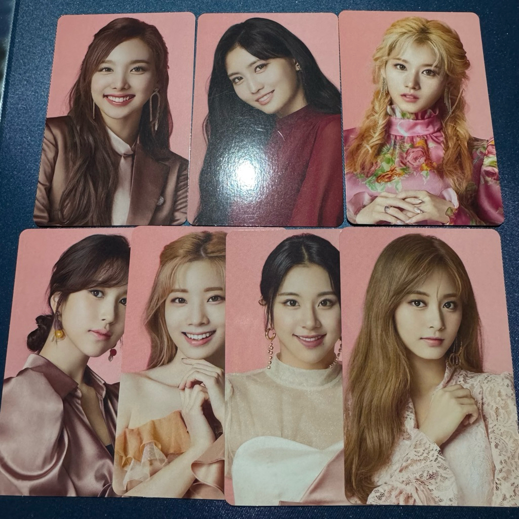 TWICE Japan 2nd Album &TWICE Repackage Official Photocard Nayeon Momo Sana Mina Dahyun Chaeyoung Tzu