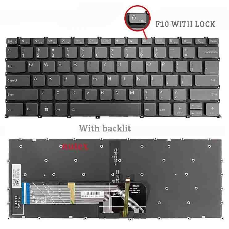 แป้นพิมพ์แล็ปท็อป Lenovo IdeaPad Slim 5 14IAH8 14ABR8 14IRL8 ใหม่