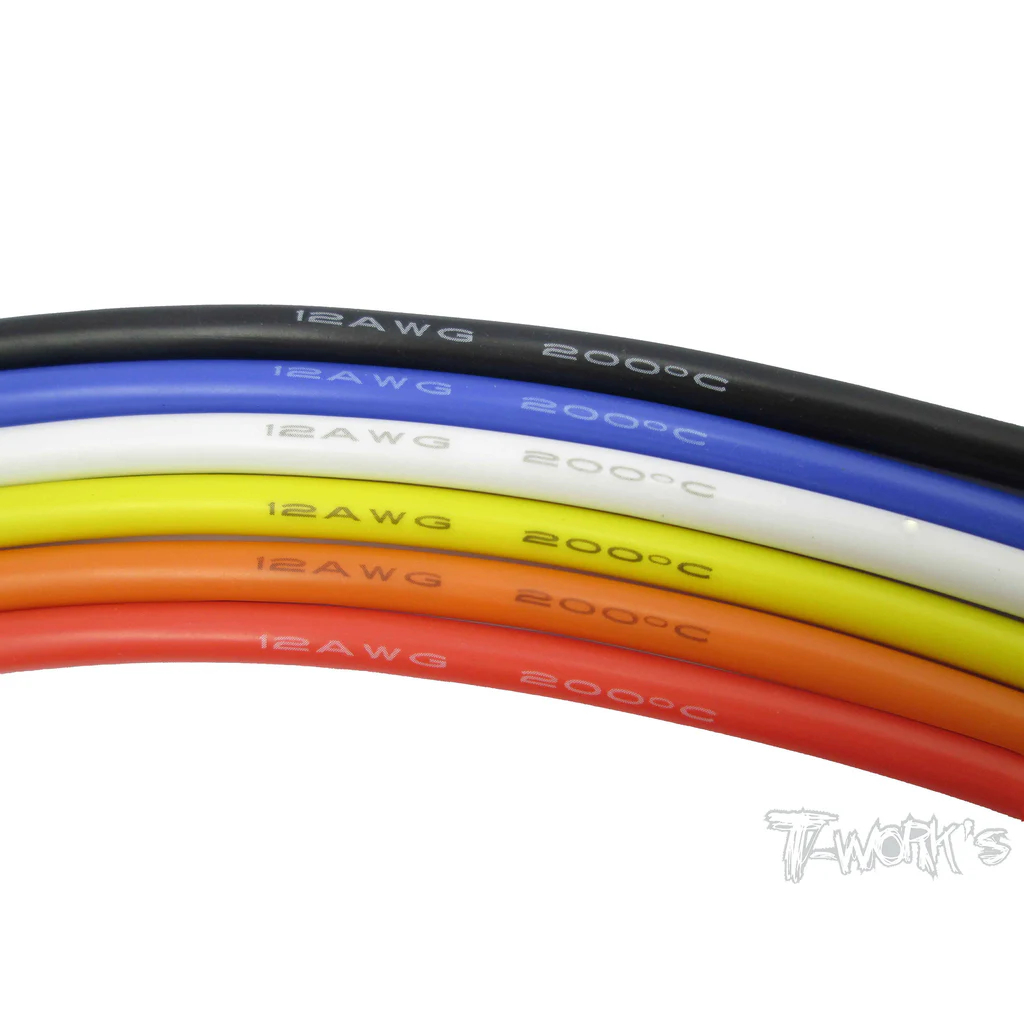 EA-026 // T-Works 12 Gauge Silicone Wires 2M
