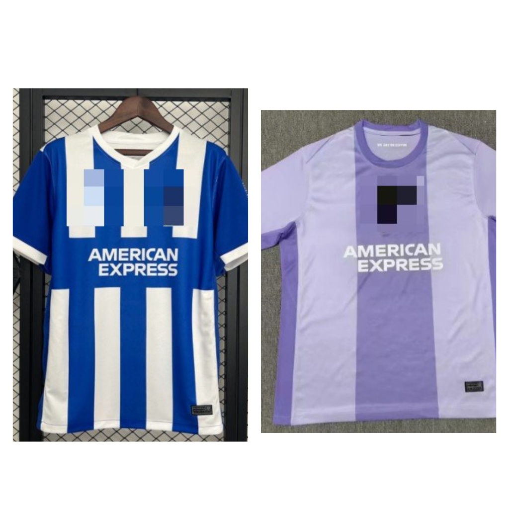 ใหม่ 25/26!!! BRIGHTON HOME & AWAY FANS ISSUE KIT JERSEY