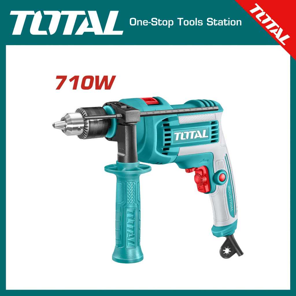 TOTAL สว่านกระแทก TG1071366