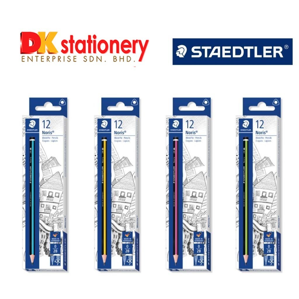 Staedtler Noris 118 ดินสอ 2B สามเหลี่ยมเกรดสอบ / ดินสอ Staedtler 2B