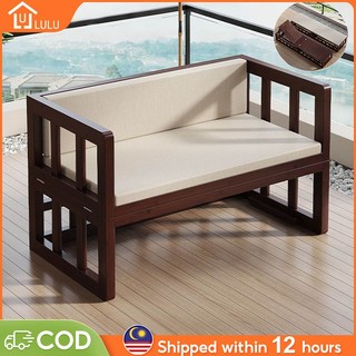 LULU Foldable Sofa Bed Sofa Lipat 1/2/3 Seater Bamboo Sofa Murah Lazy Sofa Living Room Sofa 沙发床