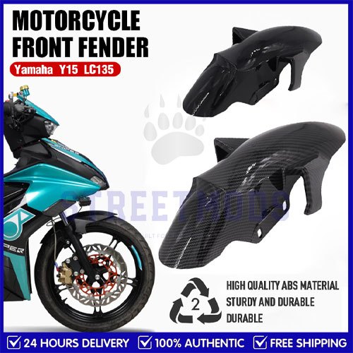 Y16 Y15 LC135 v1-v8 MUDGUARD DEPAN CUSTOM (POTONG) PNP YAMAHA MUDGUARD DEPAN CUSTOM