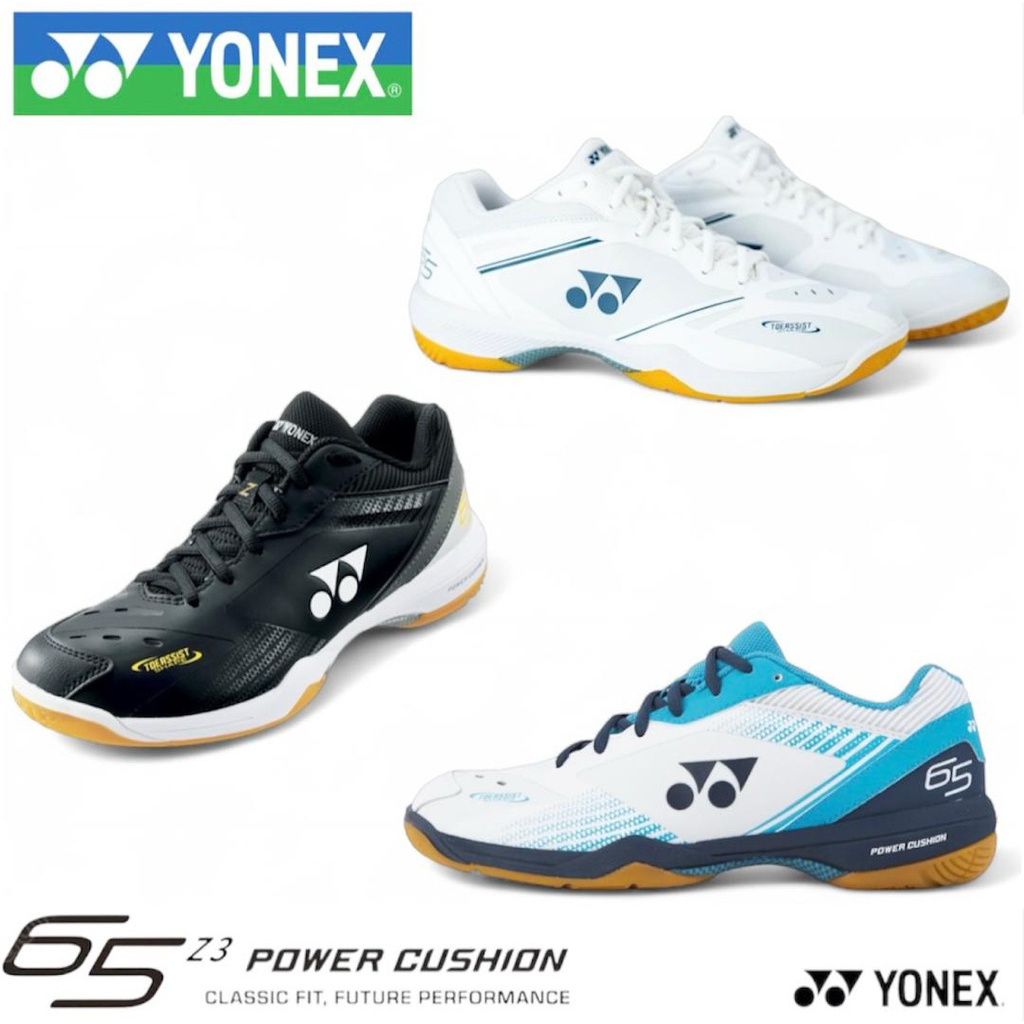 2025 Yonex Power Cushion 65Z Ultragrip รองเท้าแบดมินตัน Kasut Sukan แบดมินตัน Yonex 65Z 2 แรงบันดาลใ
