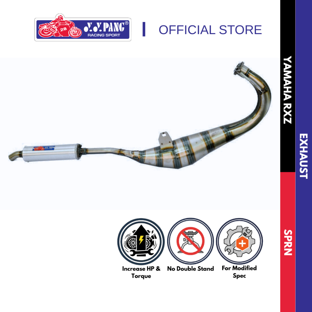 YYPANG ท่อไอเสีย Yamaha RXZ-SPRN
