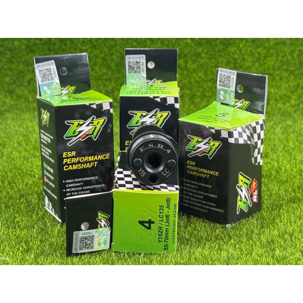 ESR MOTOR CAMSHAFT RACING Y15ZR V1 V2 LC135 EX5 EX5 DREAM WAVE125 ESR1 ESR2 ESR3 ESR4 W125 CAM RACIN