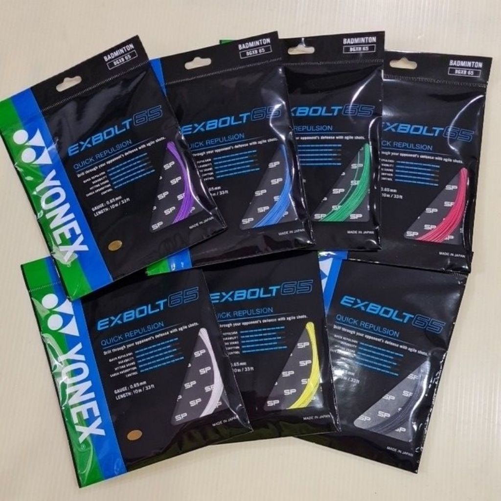 สายแบดมินตัน Yonex Exbolt65 / Exbolt 65 / XB65