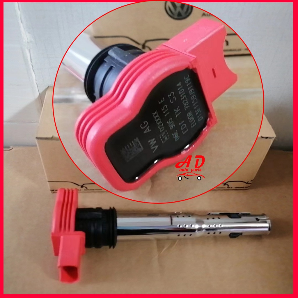 Red IGNITION PLUG COIL VOLKSWAGEN VW TIGUAN 2.0T/POLO 2.0T/TOUAREG 4.2 V8/SHARAN 1.8T 2.0T/ T5 2.0T 