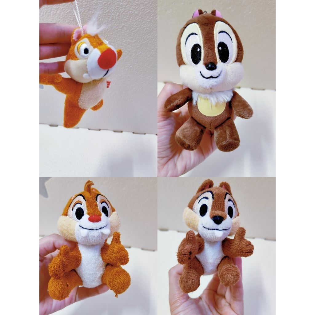 Chip n Dale preloved soft toy SKC41/ พวงกุญแจ