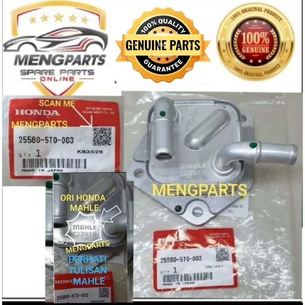 ***** CITY GM6 T9A GN2 TOO BRV TSA JAZZ GK T5A 2014Y-2019Y CVT AUTO OIL COOLER WITH O RING 25560-5T0