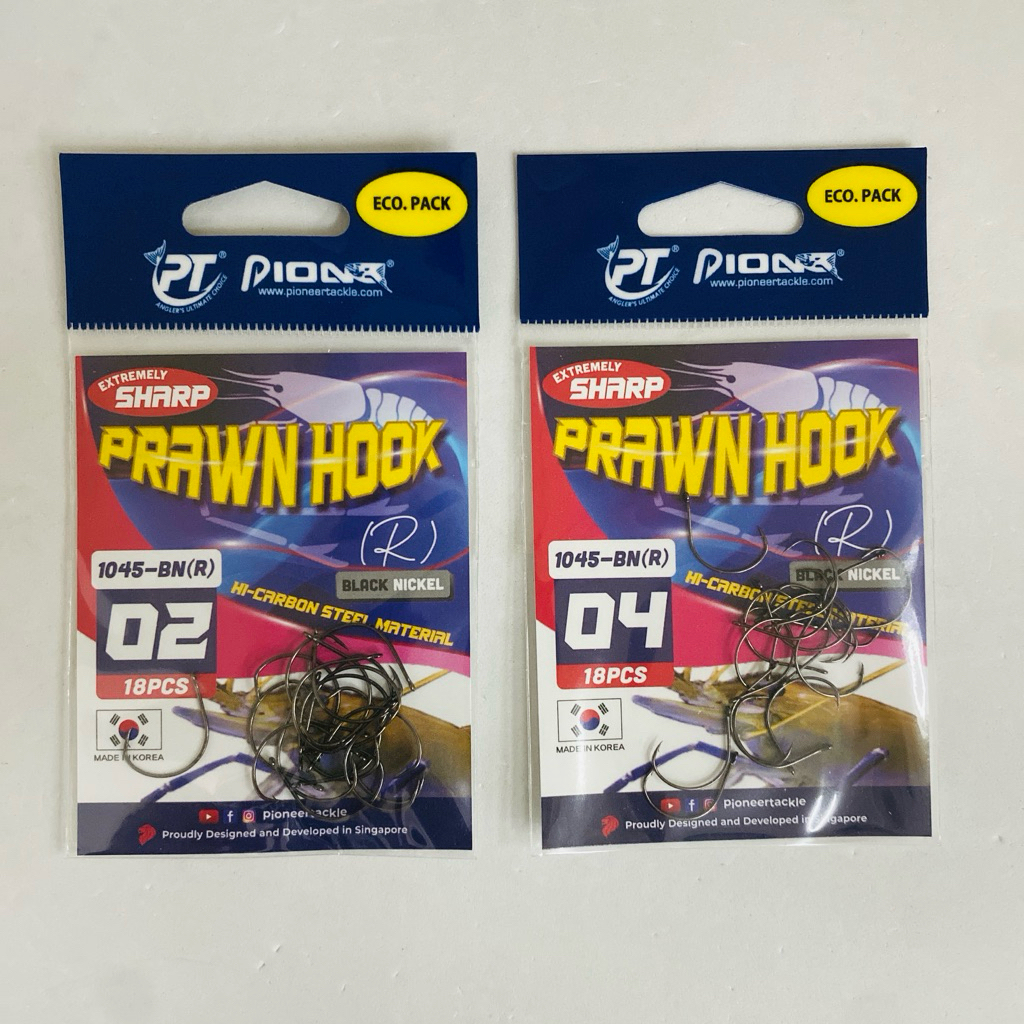 ECO.PACKPIONEER PRAWN HOOK 1045-BN(R)