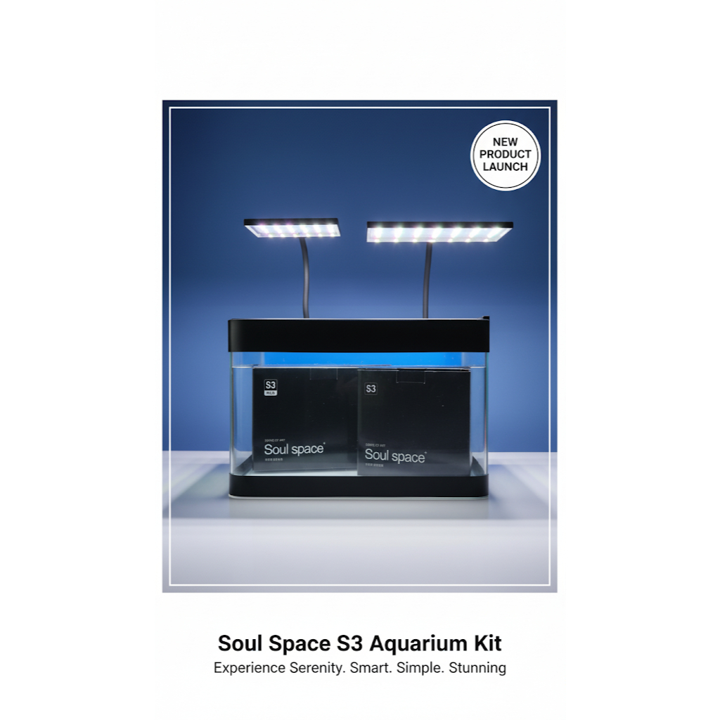 S3 Plus Soul Space Aquarium LED Flat RGB 8W 14W