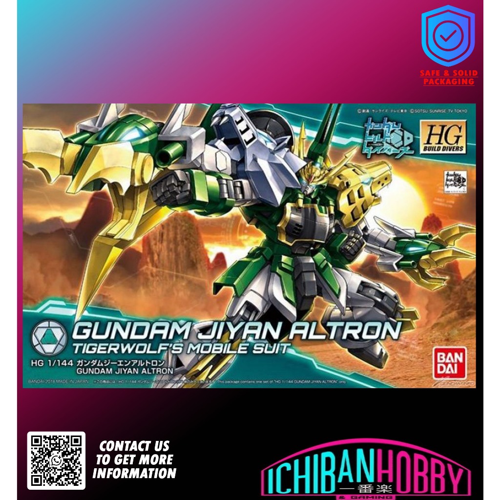 BANDAI HG 1/144 GUNDAMM JIYAN ALTRON