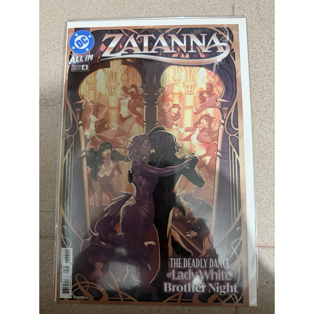 Zatanna 4 ( Jamal Campbell / Miguel Mercado Covers )