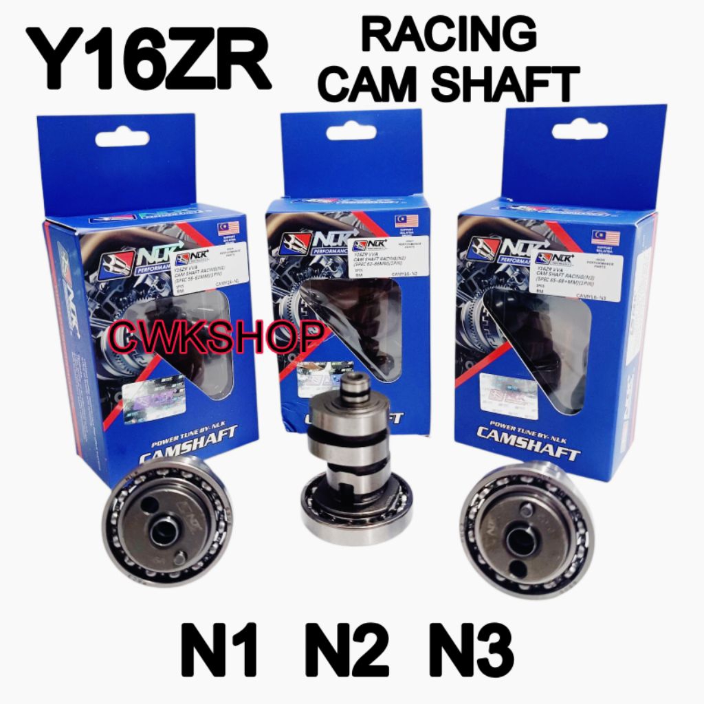 NLK CAM Y16 RACING CAM SHAFT NLK 1PIN N1 N2 N3 CAM Y16 NLK