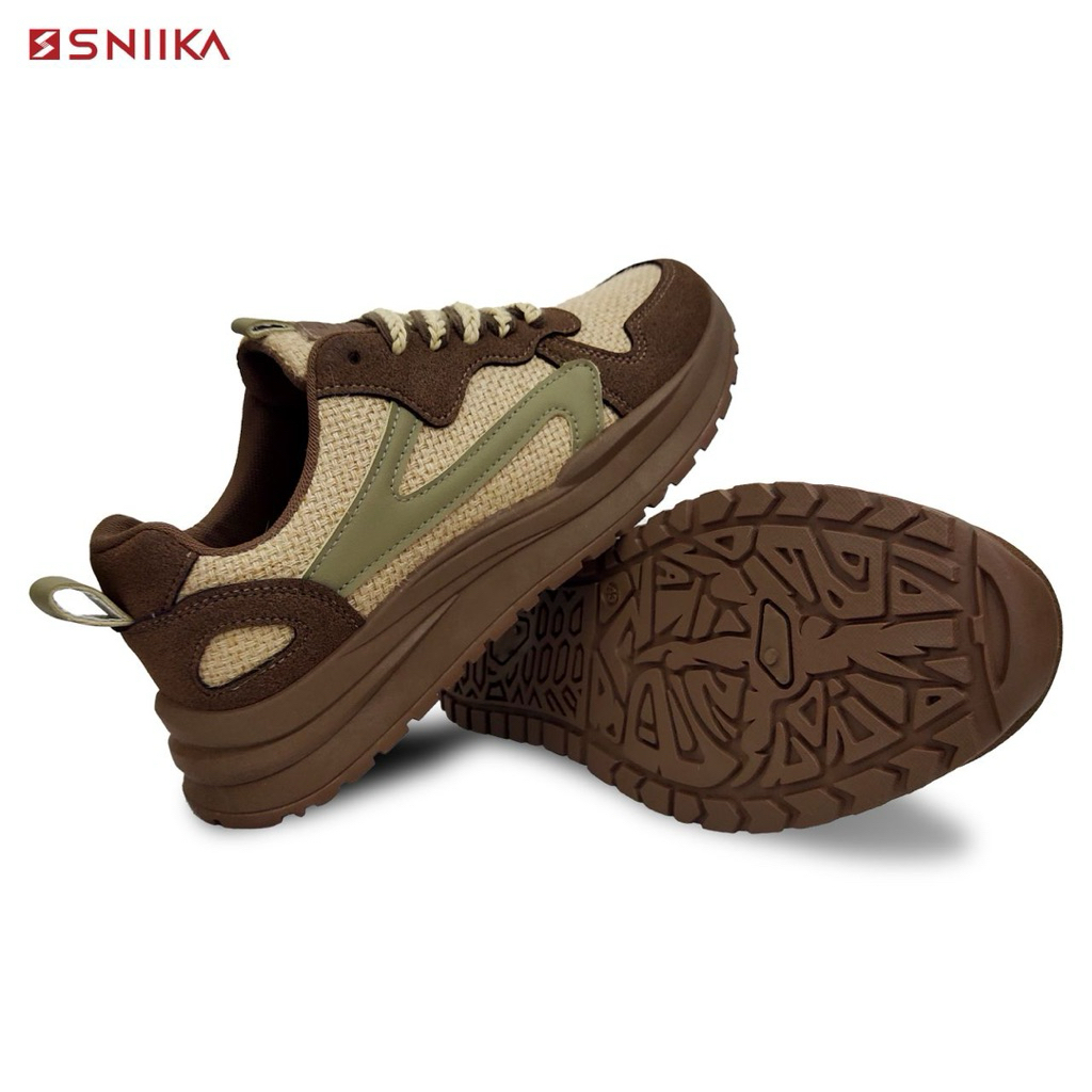Sniika Shoes- Kasut Taji Proverbs Taji Guni Burlap