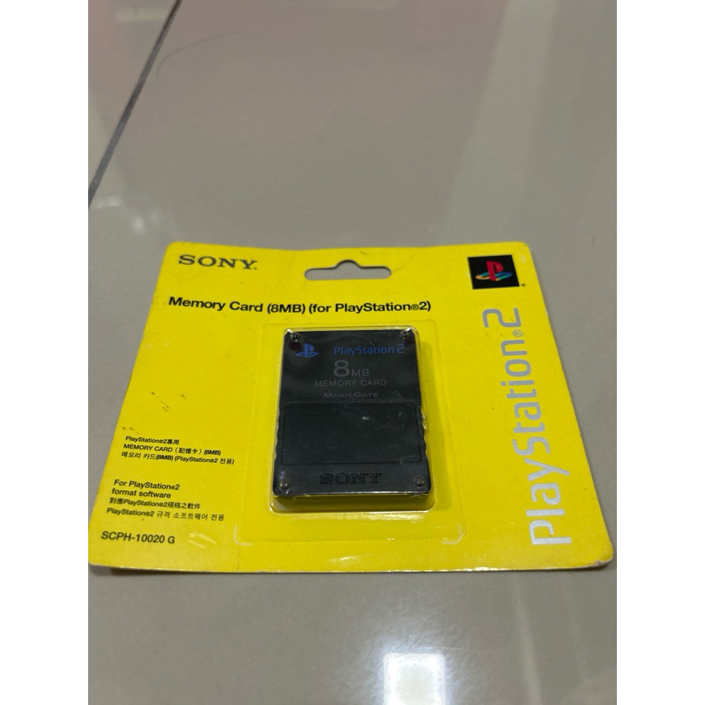 การ์ดหน่วยความจํา PlayStation2 8MB (ปิดผนึก)