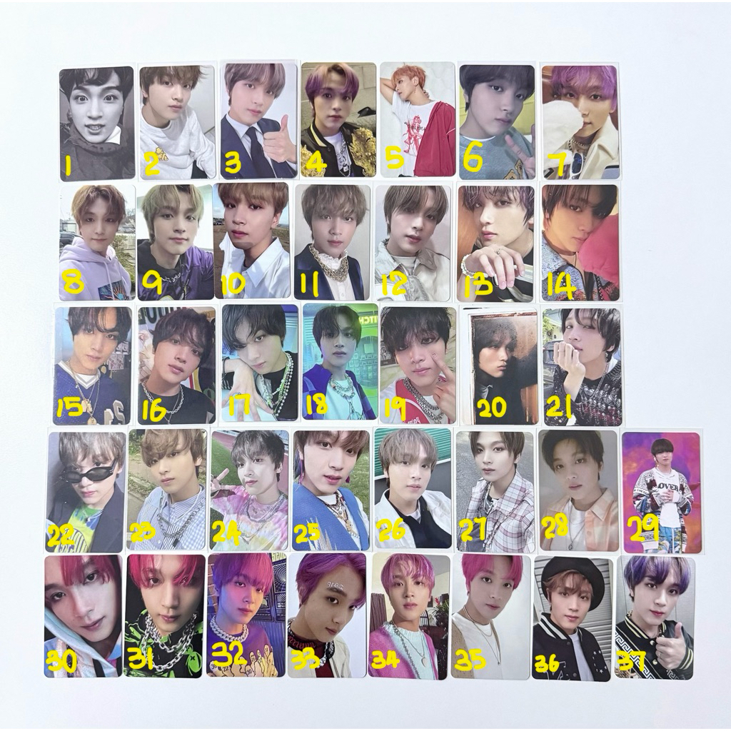 อัลบั้ม NCT Haechan Photocard Slowacid AR