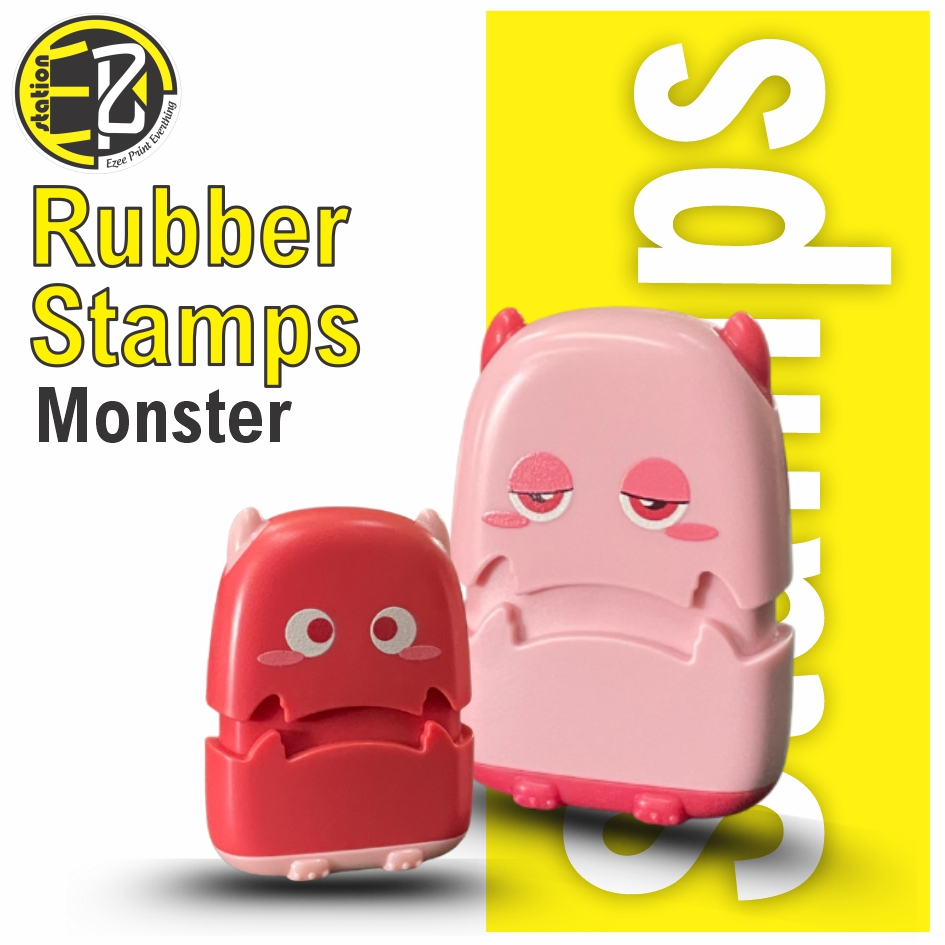 🌟🌟🌟ใหม่ ใหม่🌟🌟🌟 STAMP COP NAMA CUTE LITTLE MONSTER (NURSE, SCHOOL, KIDS)