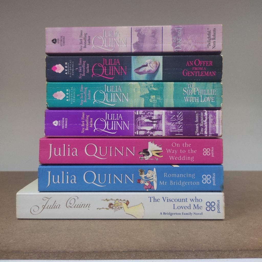 Bridgerton Series - Julia Quinn -- leabooksmy