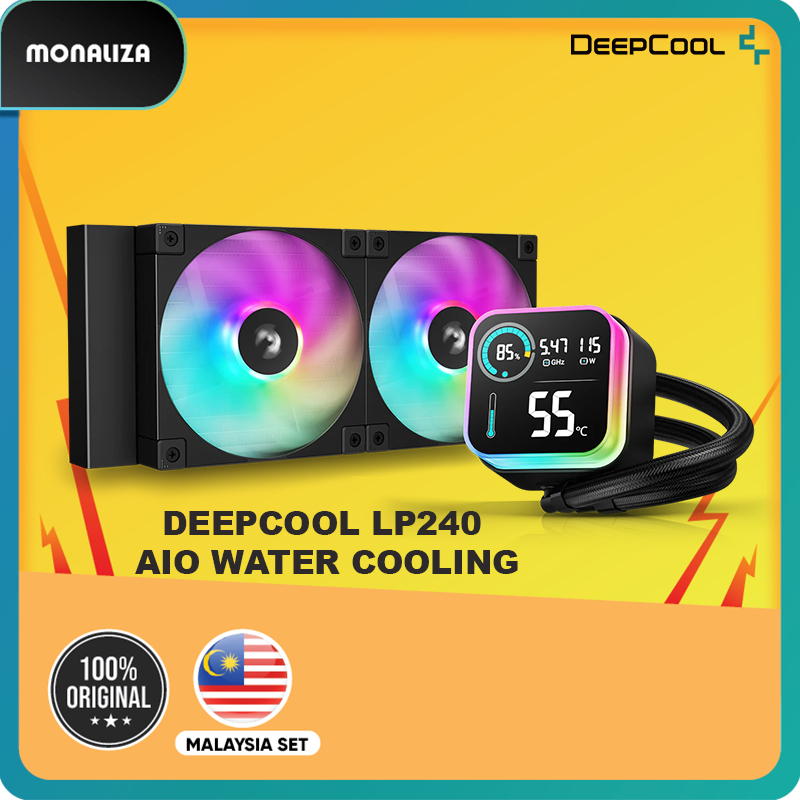 DeepCool LP240 AIO Water Cooling - สีดํา