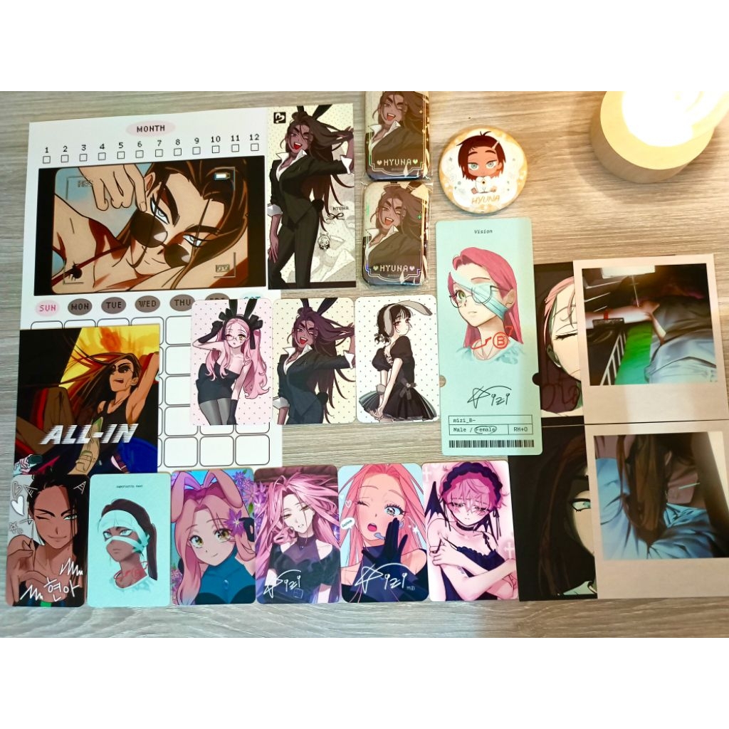 Alien Stage Official Merch (อัลบั้ม, Baniste) - Alns Mizi, Suae, Hyuna