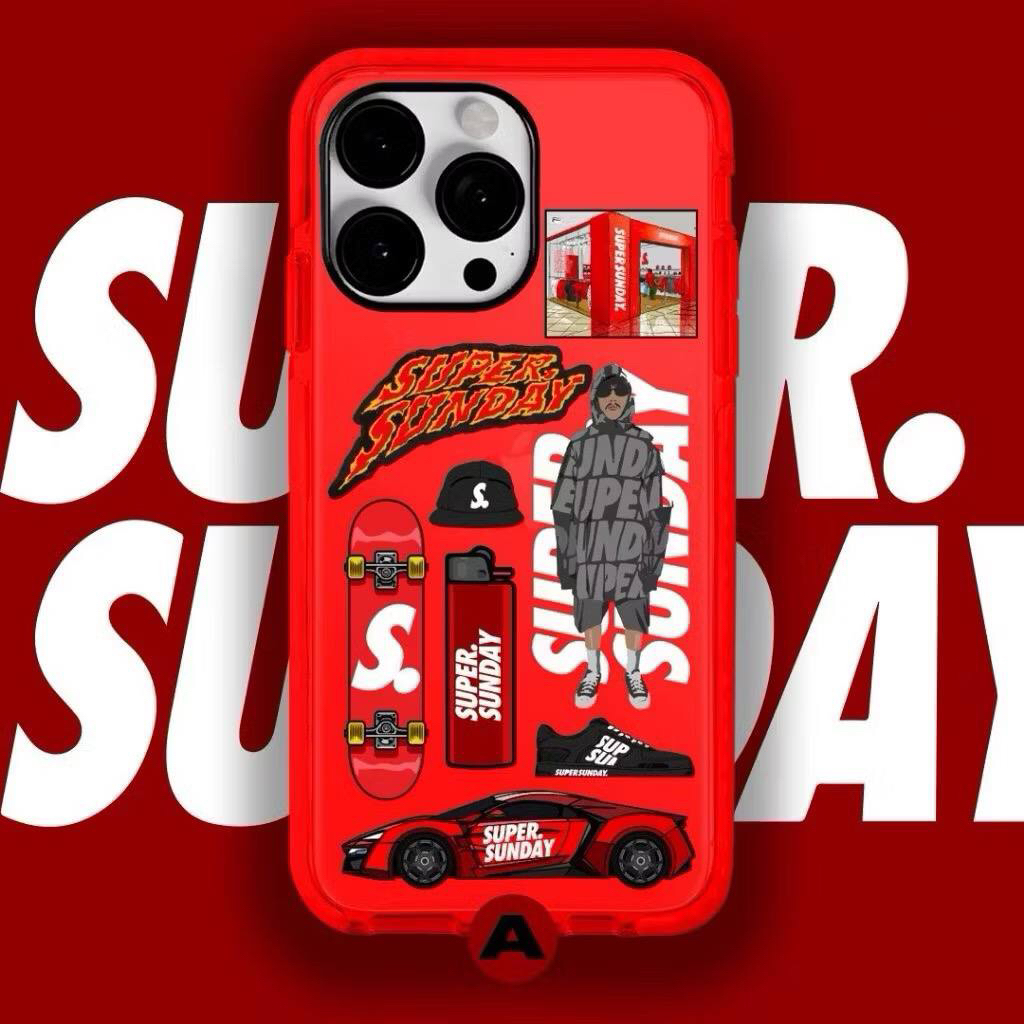 Super Sunday A IMD Case เข้ากันได้กับ iPhone 17 Pro Max16 Pro Max 15 Pro Max 14 Pro Max 13 Pro Max 1