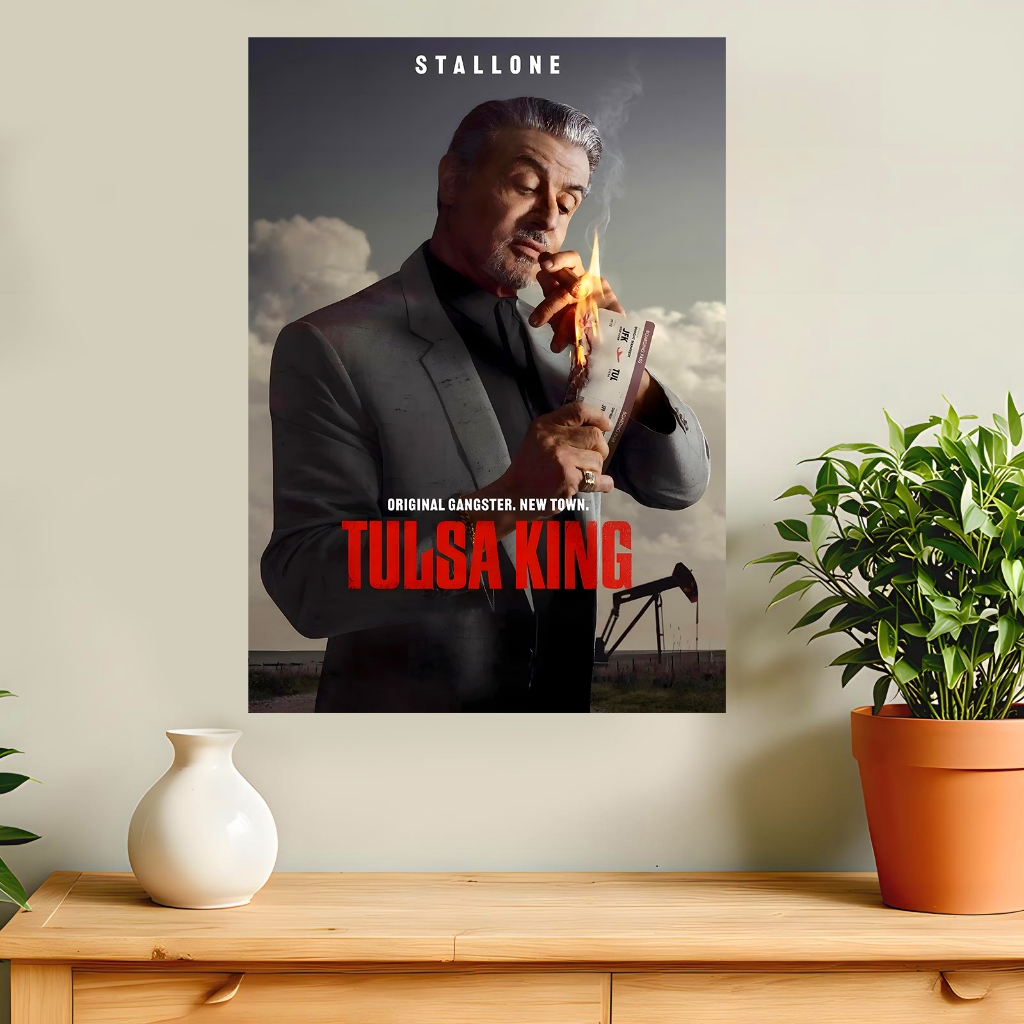 Tulsa King Poster & Frame Wall Decorative (135)