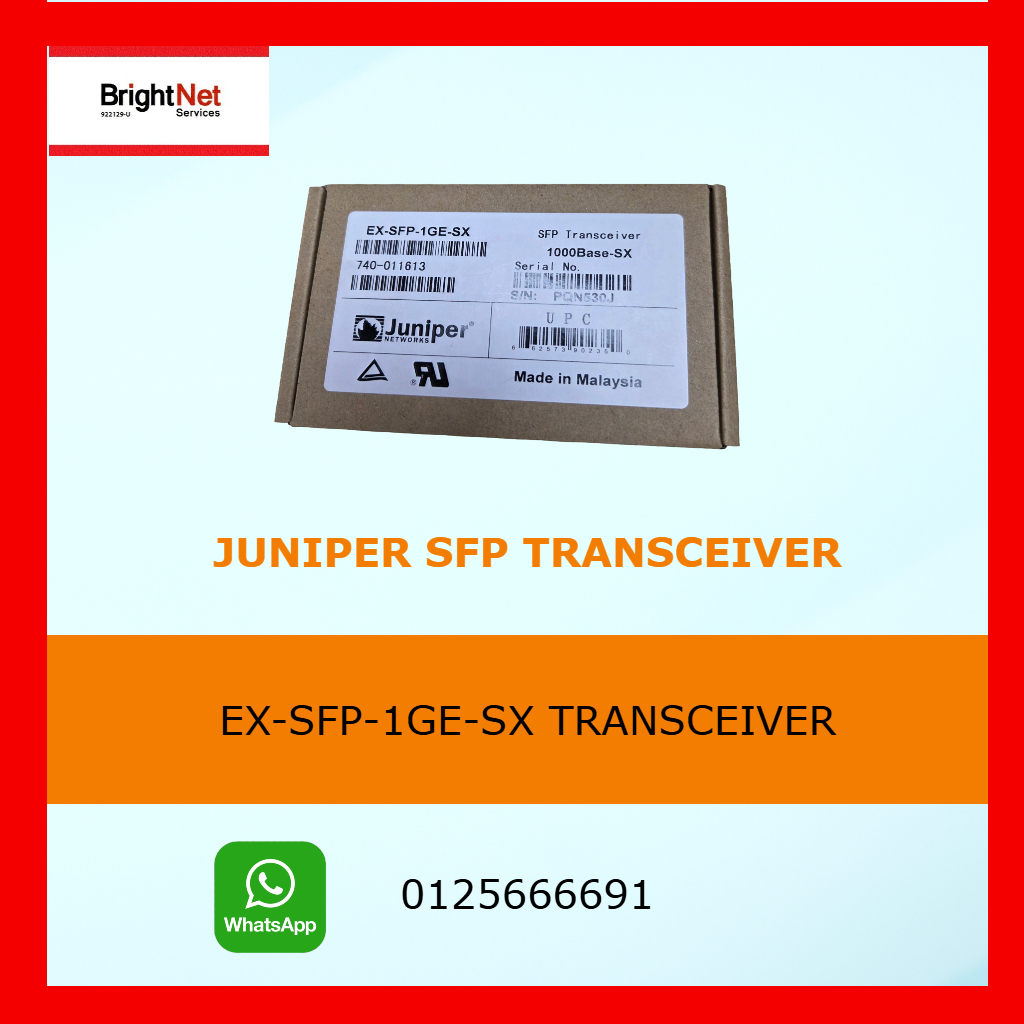 Juniper EX-SFP-1GE-SX 1000Base SX