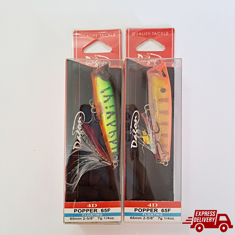 Dagon 4D Popper 65F เหยื่อตกปลา