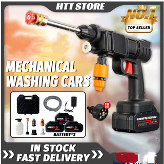 Pressure Washer Portable Wireless Car High power spray Water Gun Can Rechargeable 998VF COD
