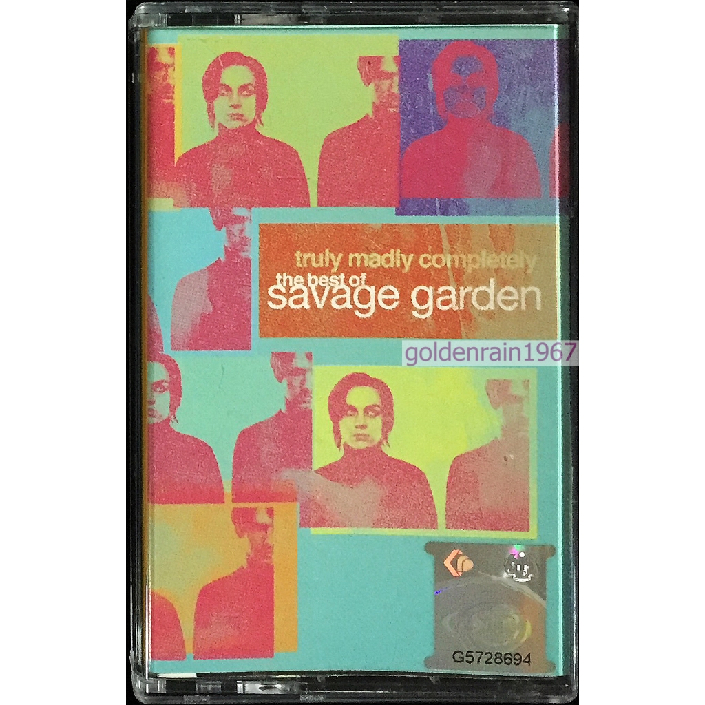 SAVAGE GARDEN - ที่สุดของความบ้าคลั่งสมบูรณ์ 2005 SONY BMG MUSIC CASSETTE / TAPE (KASET)