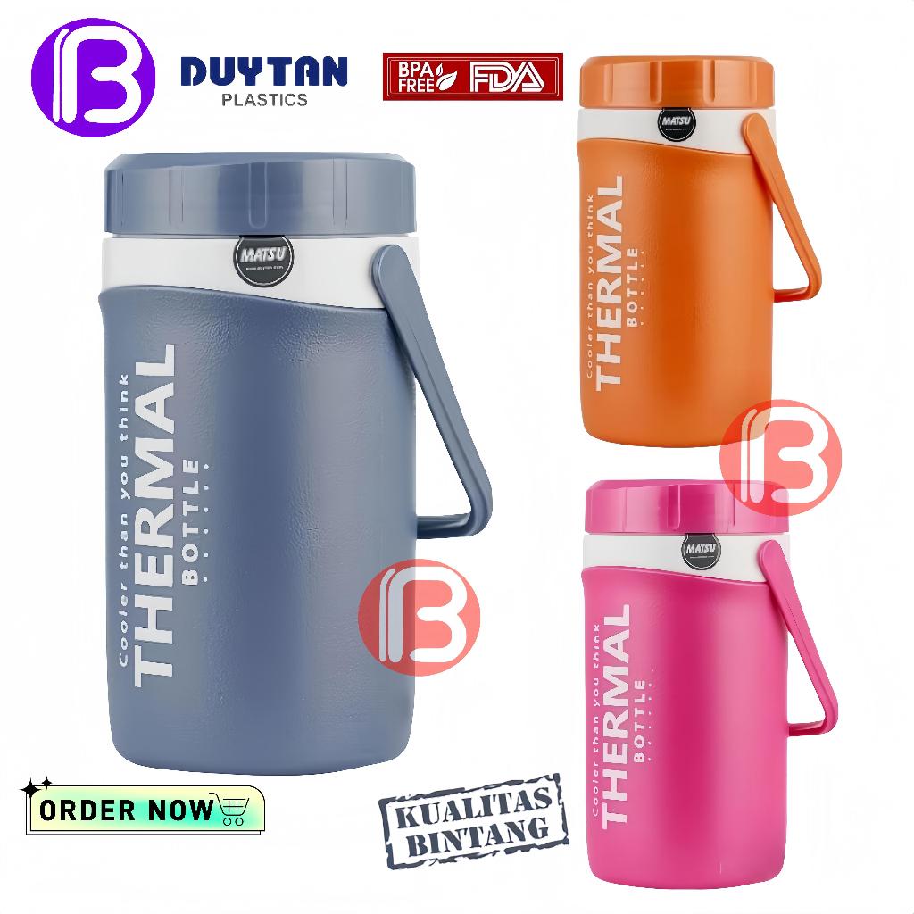 DuyTan กระติกน้ําร้อน 2 ลิตร DuyTan Matsu Plastic Thermos ขวดน้ําน้ําแข็ง 2 ลิตร