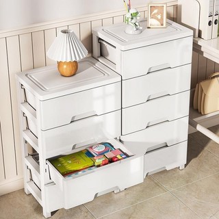 Drawer Storage Cabinet Plastic Storage Cabinet Drawer Cabinet Wardrobe With Lock almari baju Clothes Cabinet 衣櫃/收納櫃