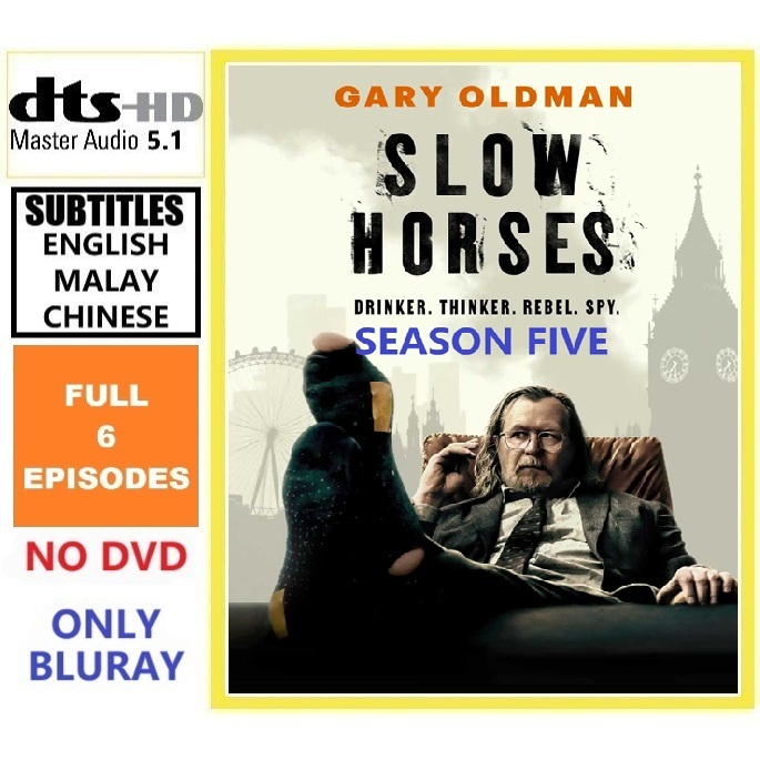 S1936 Slow Horses Season 5 (2025) [6 EPISODES] (1 DISC) ดราม่า/ระทึกขวัญ - Bluray